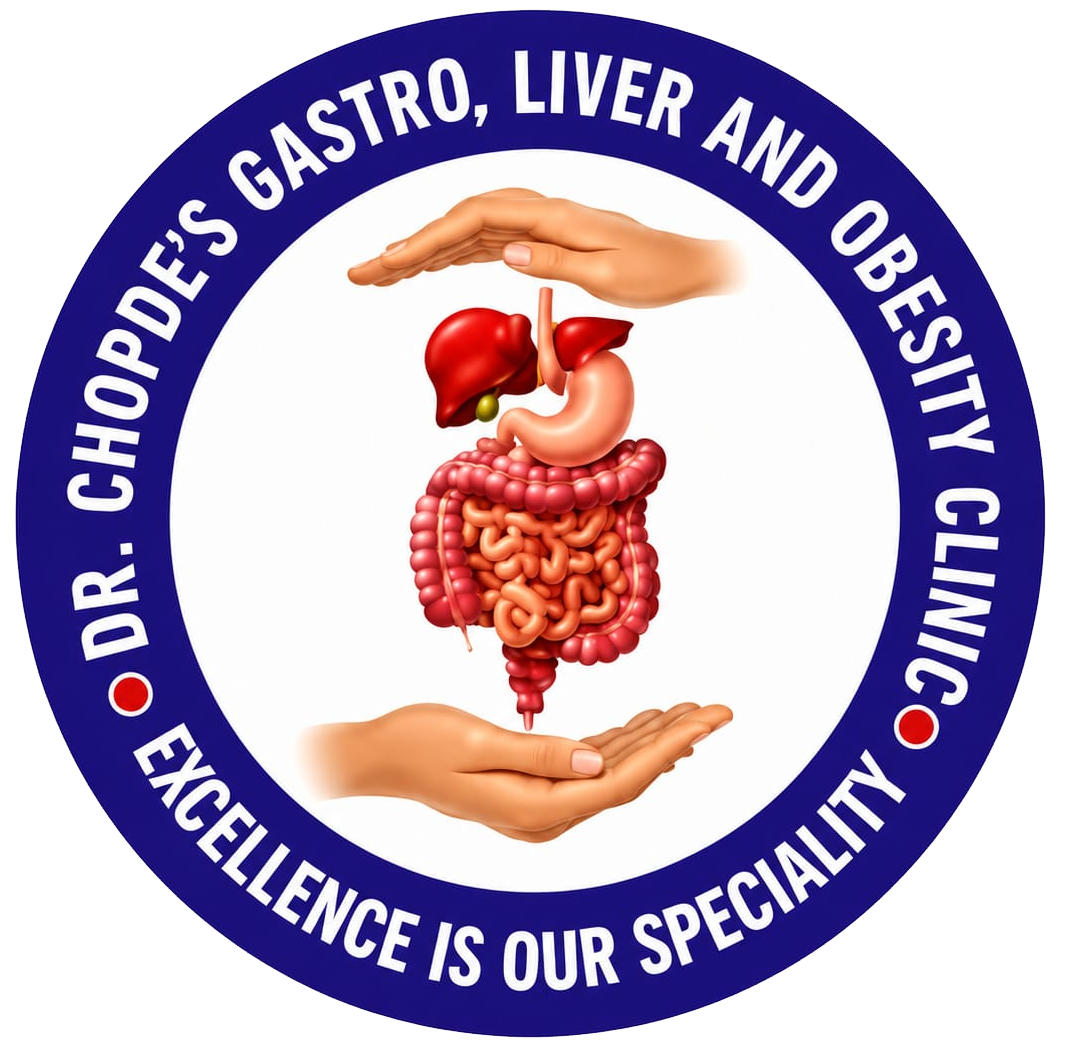 Dr. Chopde's Gastro Liver and Obesity Clinic emblem